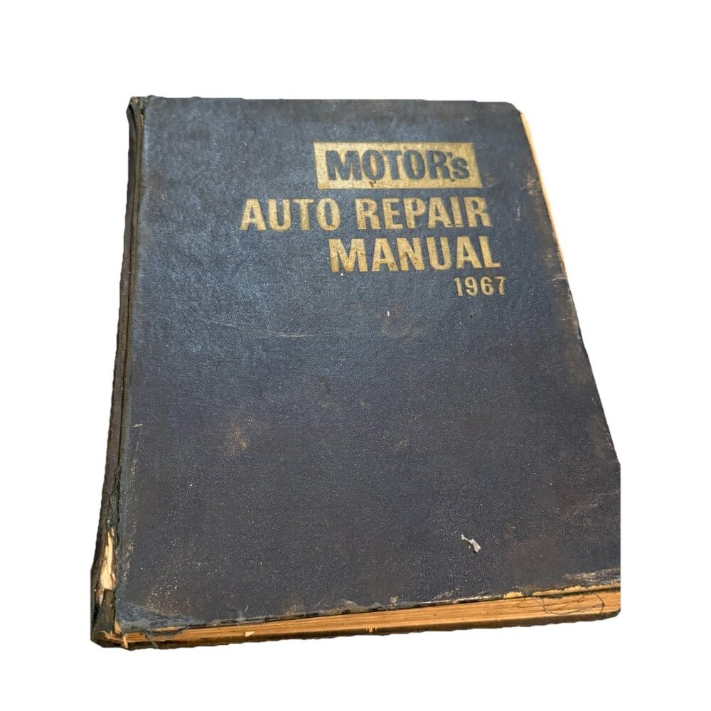 Vintage 1967 MOTOR Auto Repair Service Manual - 30th Edition 1st edition
